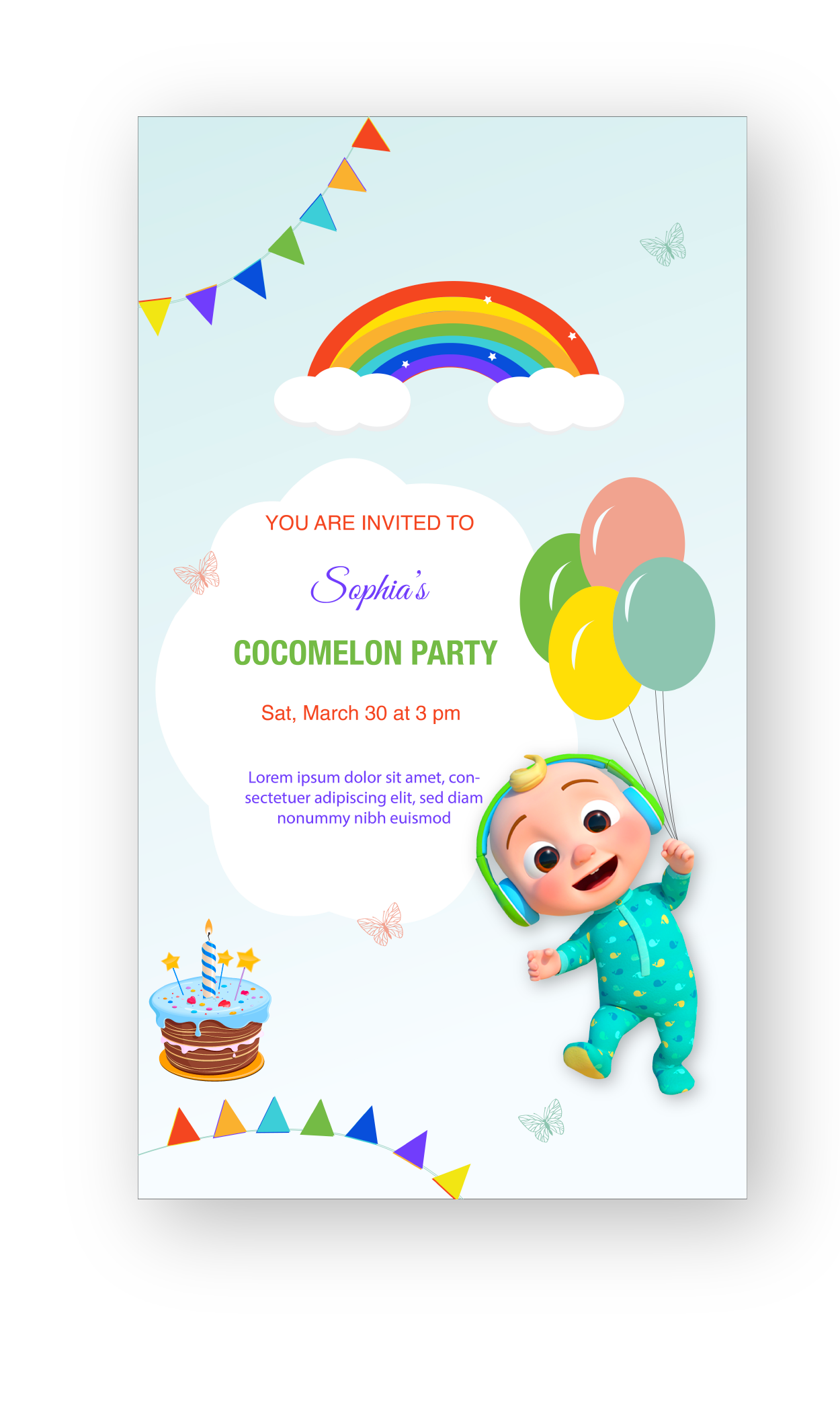 Cocomelon Birthday Bash